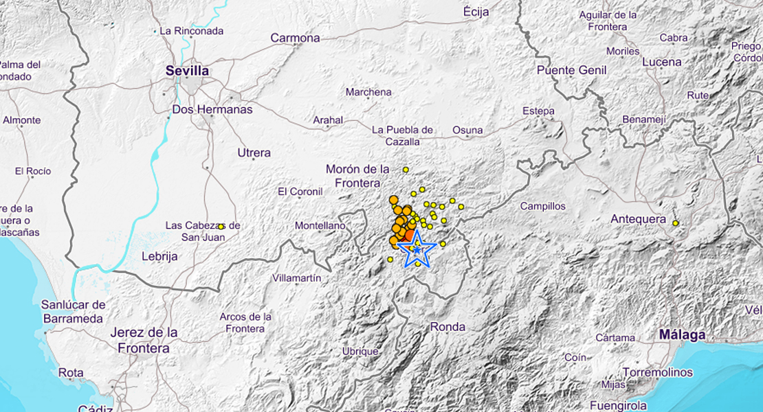 Un terremoto de magnitud 4,7 se siente en varias comunidades de Andalucía