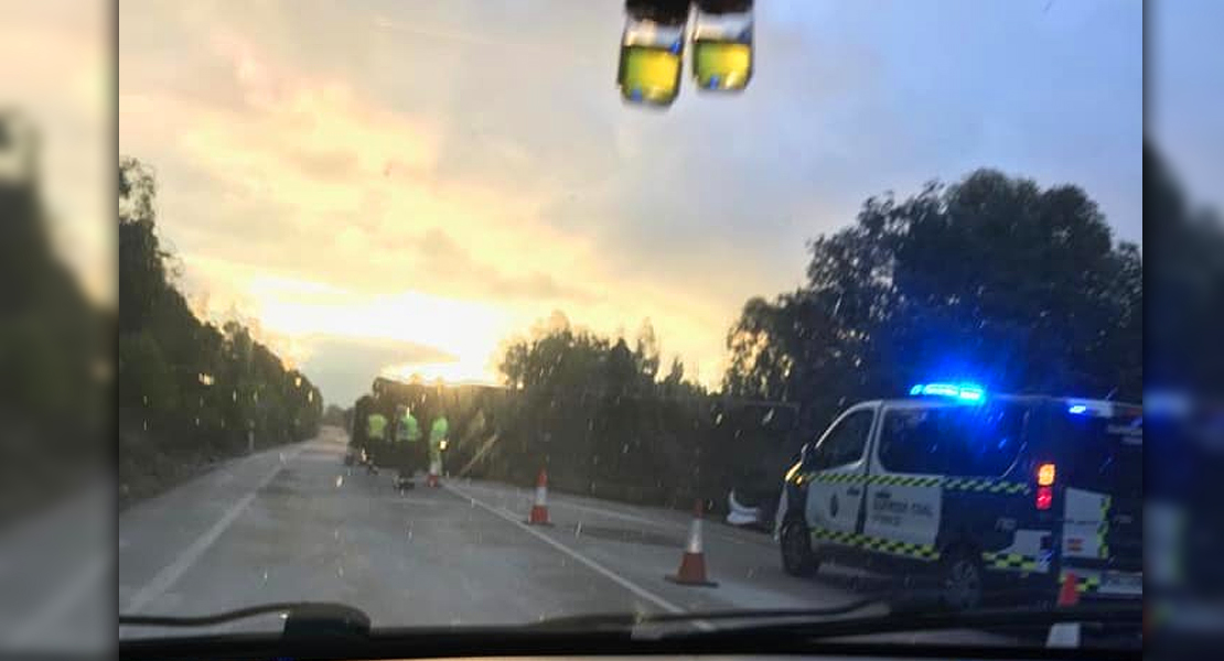 Accidente de tráfico mortal en la N-430