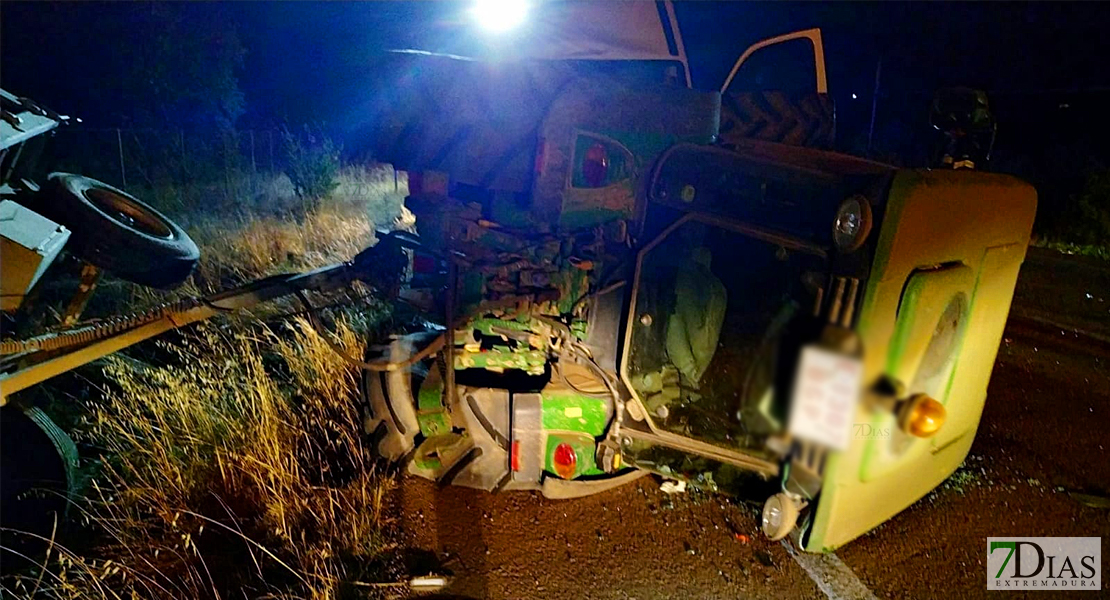 Accidente de tráfico en la carretera EX-300