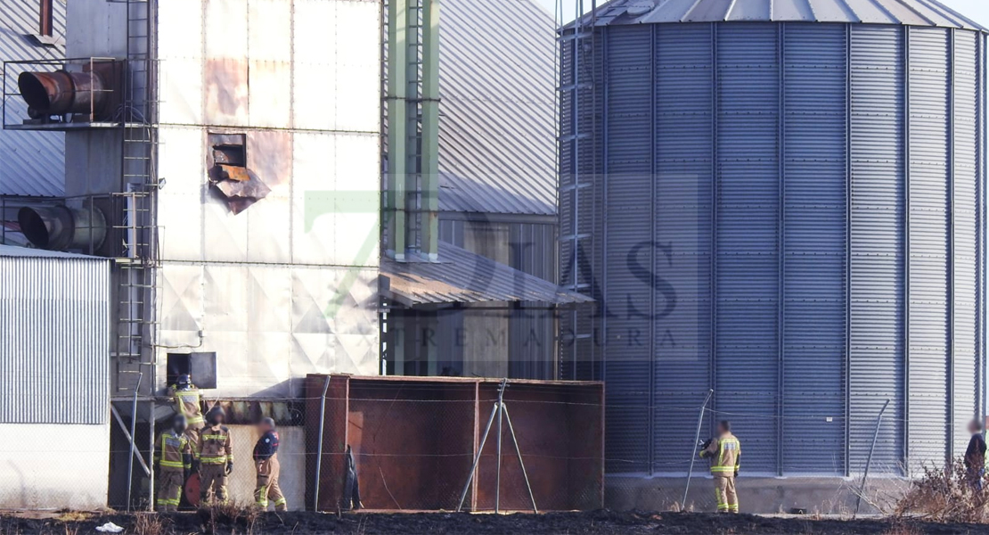 Nuevo incendio en la Cooperativa Agrícola de Gévora