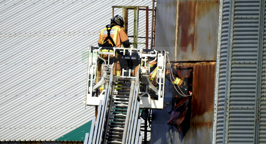 Nuevo incendio en la Cooperativa Agrícola de Gévora