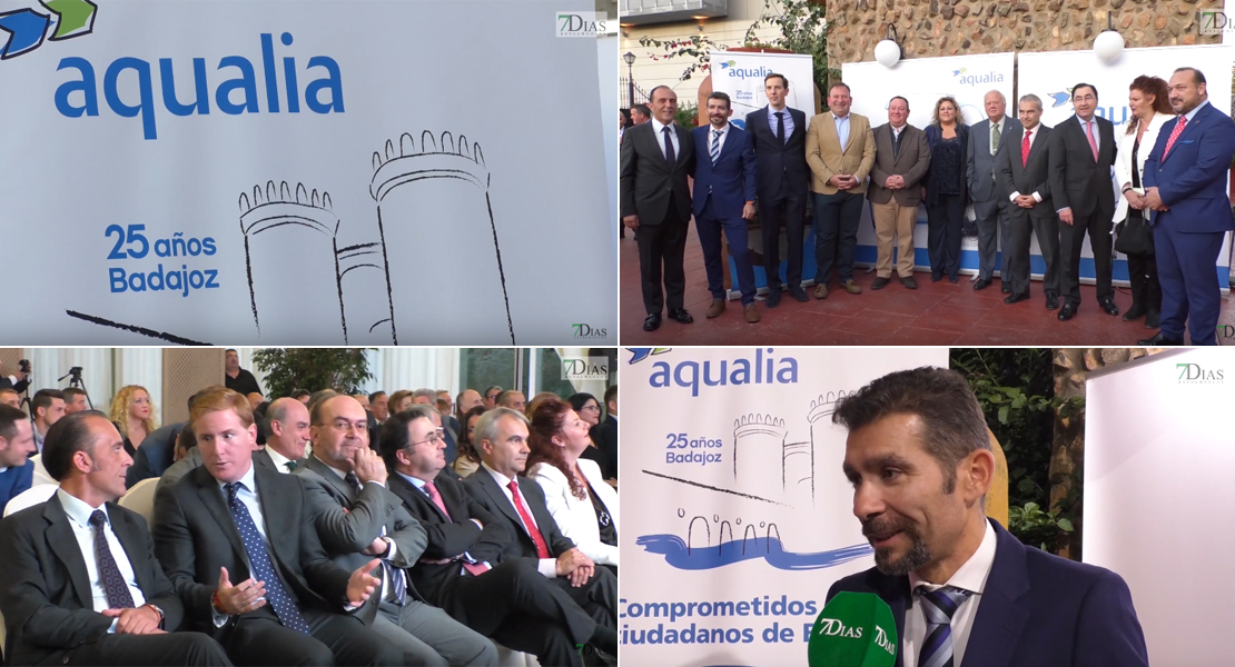 Aqualia celebra sus 25 años en Badajoz
