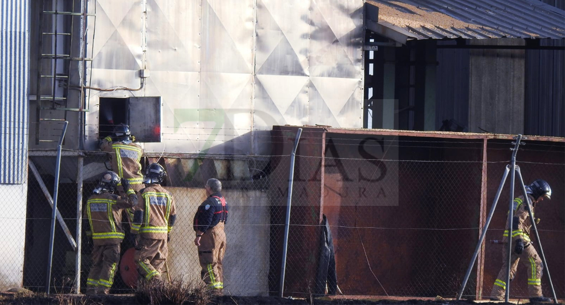 Nuevo incendio en la Cooperativa Agrícola de Gévora