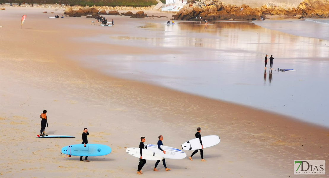 El sitio que eligen los extremeños para surfear &#39;cerca&#39; de Extremadura