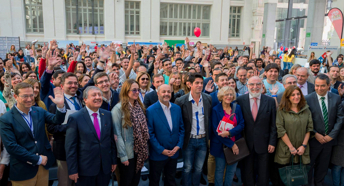 Extremadura se promociona en un evento para universitarios extranjeros que estudian en Madrid