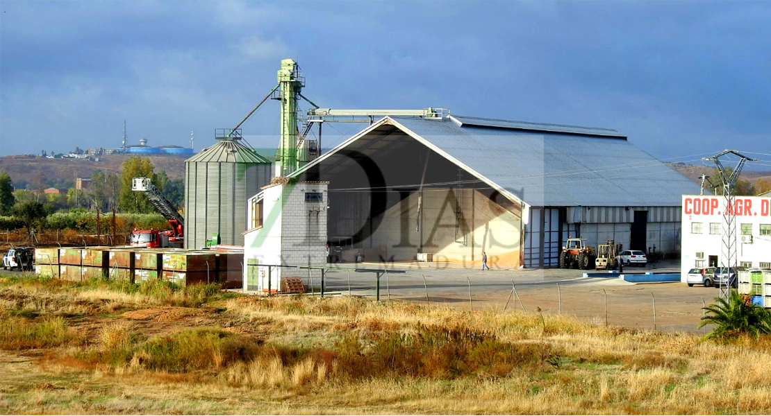 Nuevo incendio en la Cooperativa Agrícola de Gévora