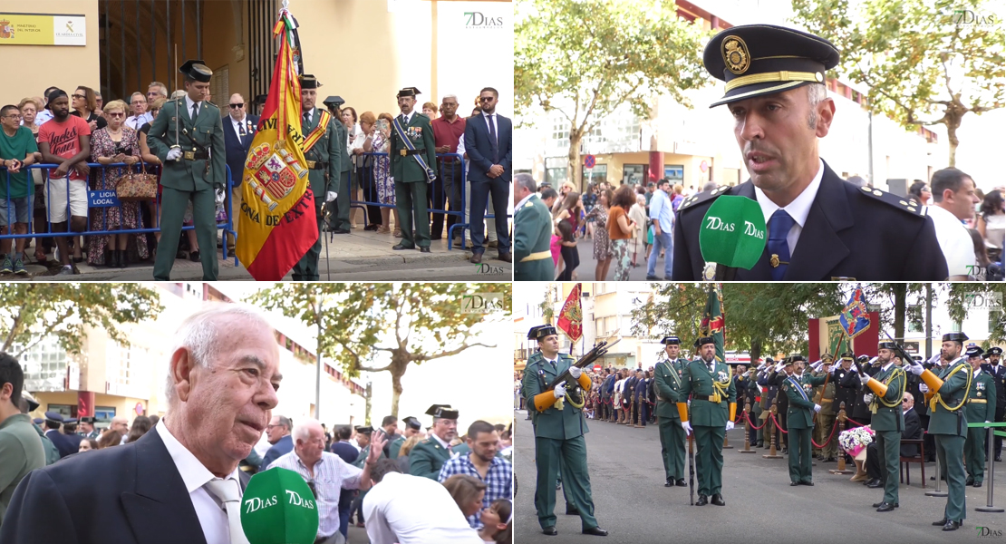 La Guardia Civil celebra el Día del Pilar en Badajoz