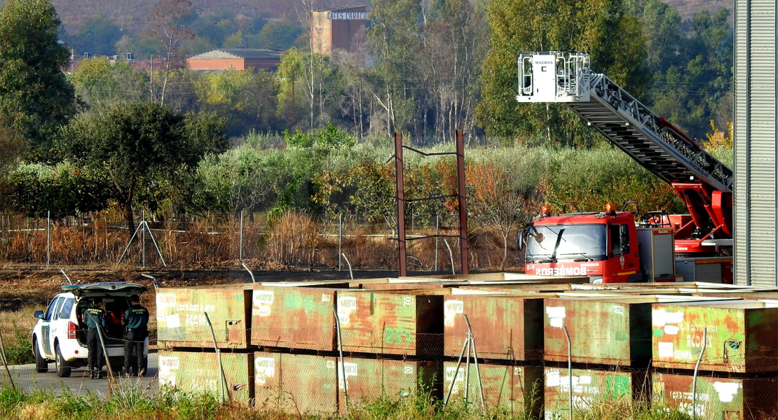 Nuevo incendio en la Cooperativa Agrícola de Gévora