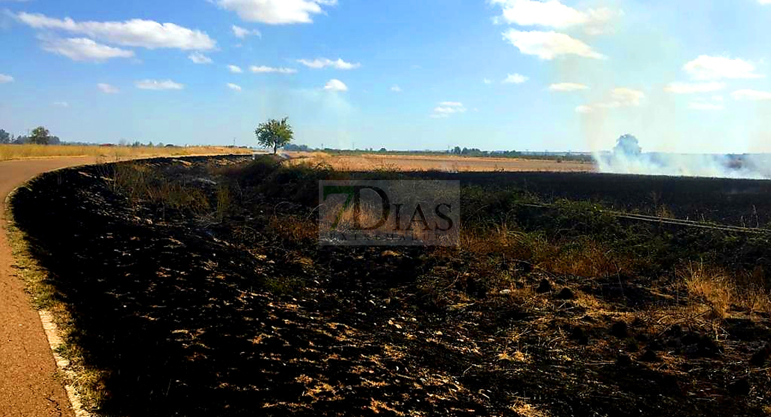 Dos incendios afectan a Valdebótoa y Gévora este domingo