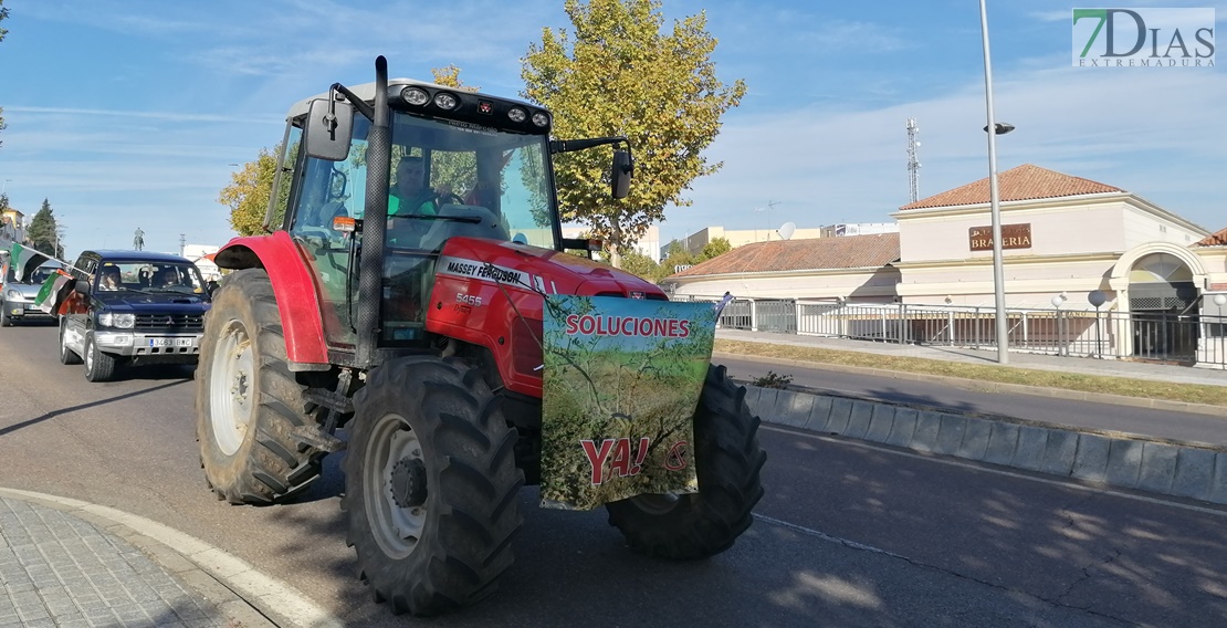 Una tractorada contra las cabras