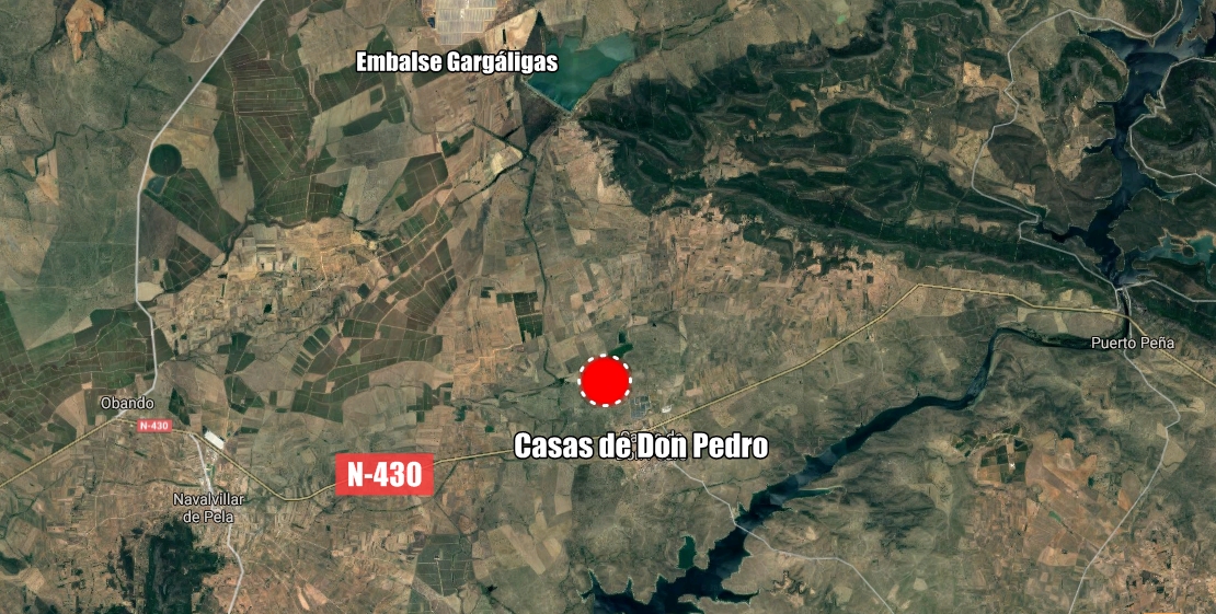 Fallece un joven en un accidente de tráfico en Casas de Don Pedro