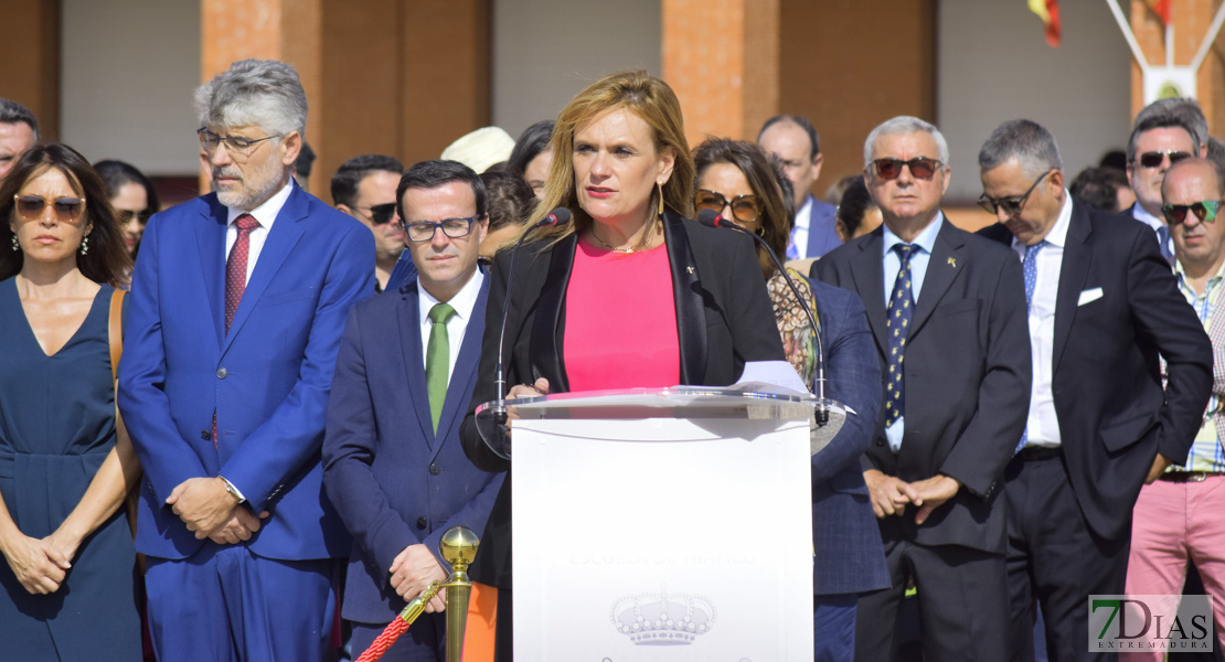 GALERÍA - La Guardia Civil celebra el día de su patrona en la escuela de tráfico de Mérida