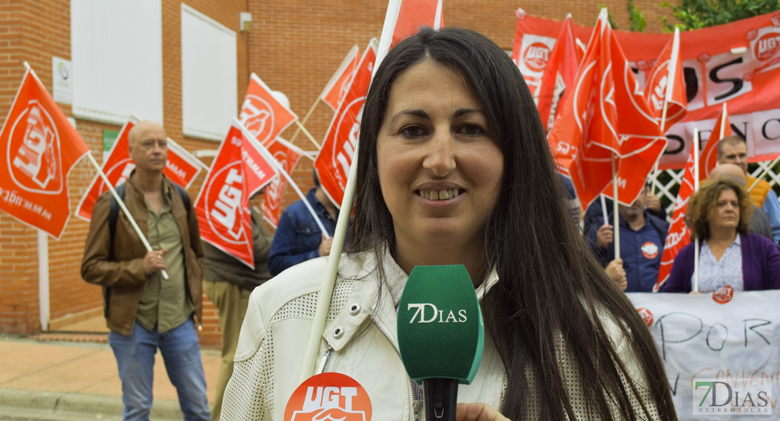 GALERÍA - UGT se manifiesta por el convenio laboral