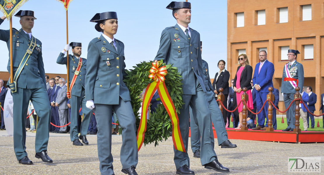 GALERÍA - La Guardia Civil celebra el día de su patrona en la escuela de tráfico de Mérida