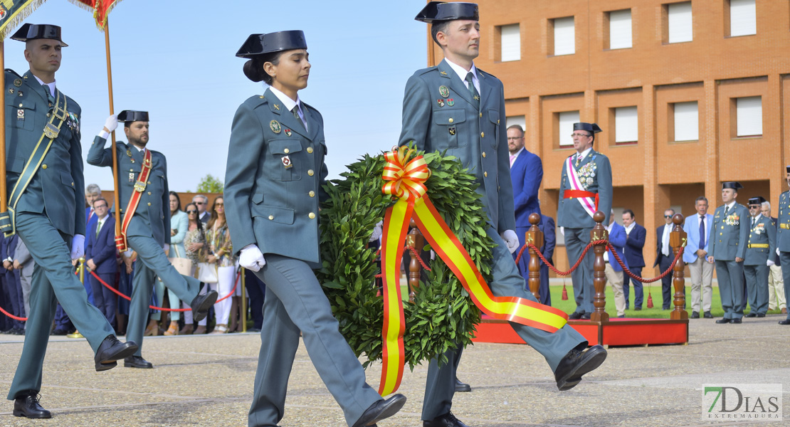 GALERÍA - La Guardia Civil celebra el día de su patrona en la escuela de tráfico de Mérida