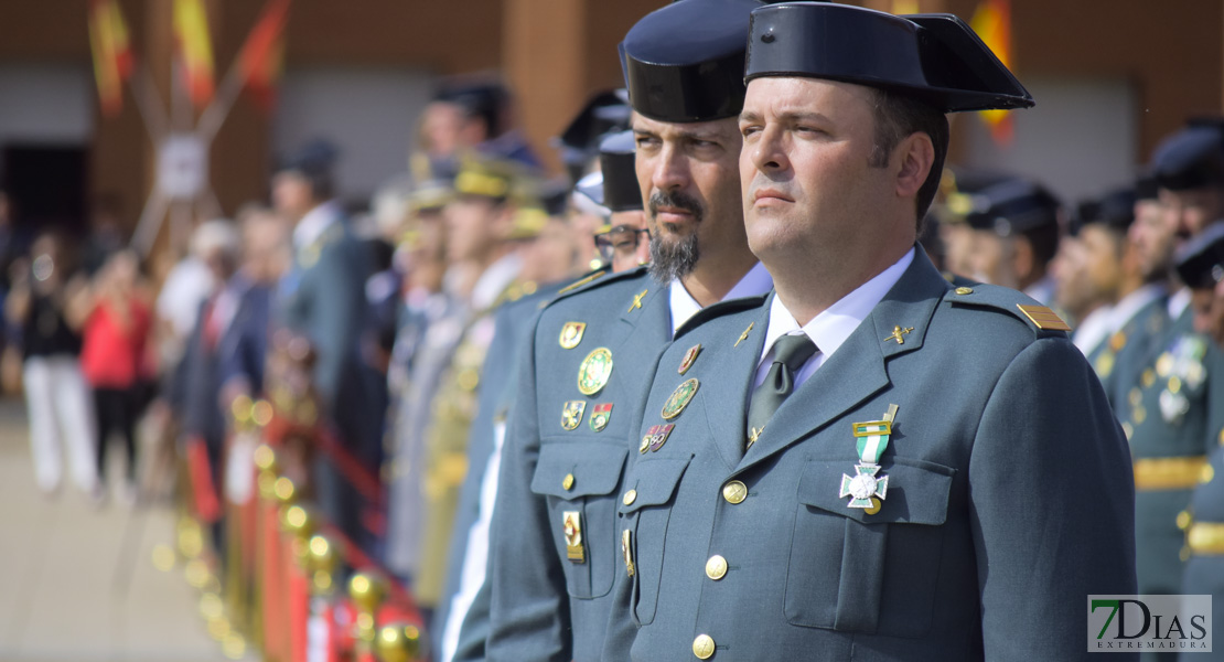 GALERÍA - La Guardia Civil celebra el día de su patrona en la escuela de tráfico de Mérida