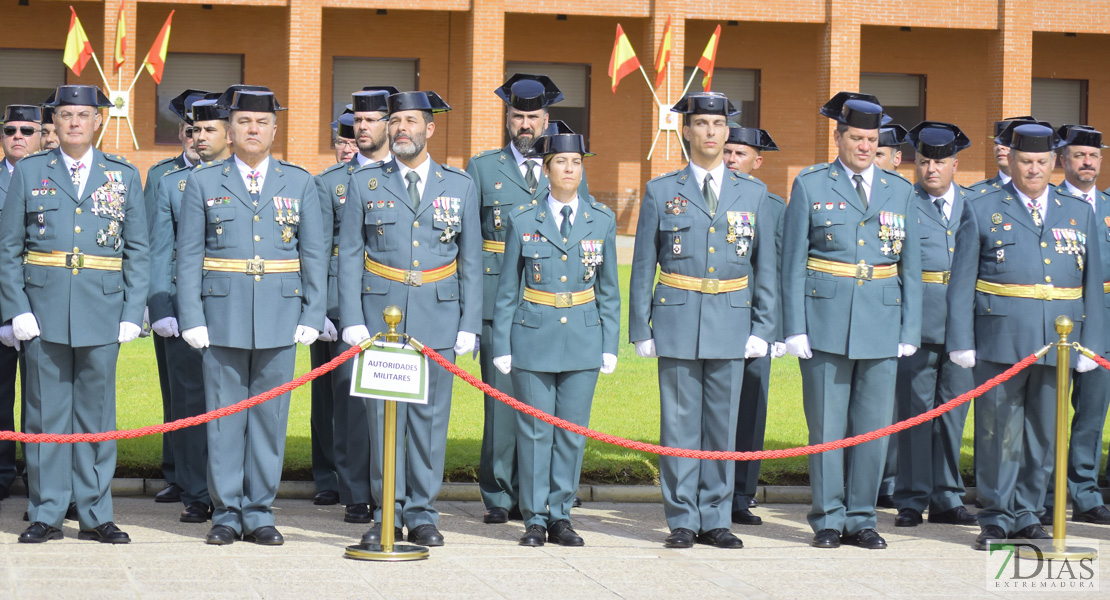 GALERÍA - La Guardia Civil celebra el día de su patrona en la escuela de tráfico de Mérida