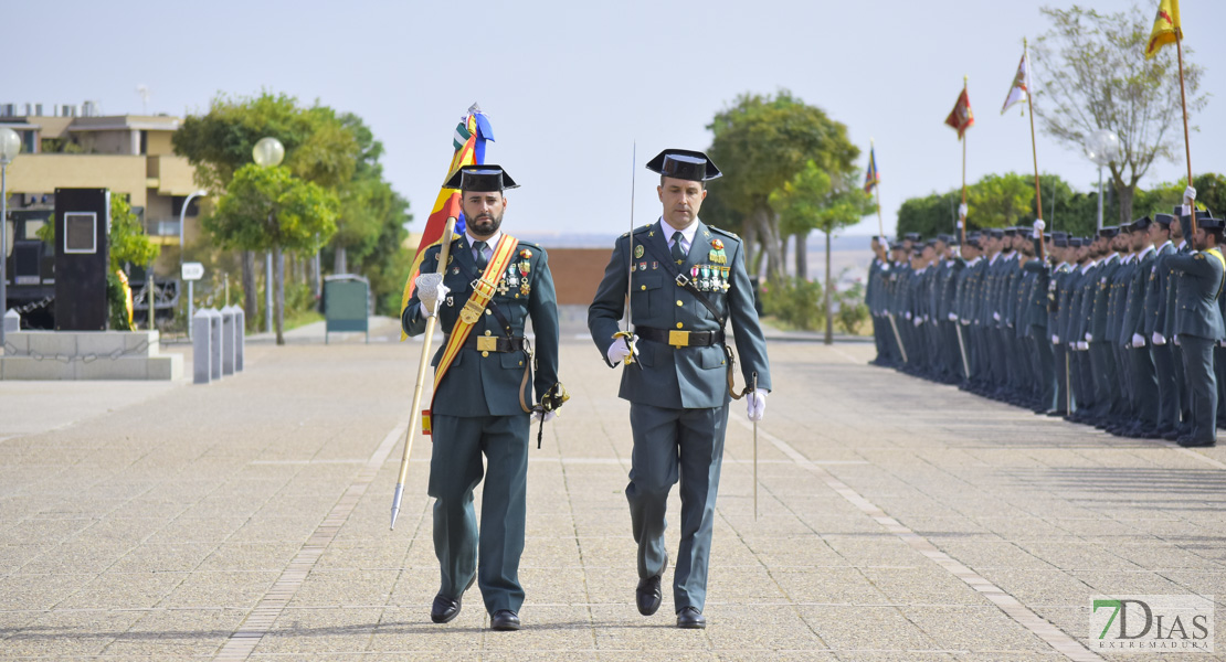 GALERÍA - La Guardia Civil celebra el día de su patrona en la escuela de tráfico de Mérida