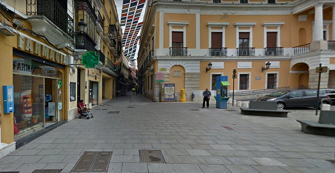 El PSOE propone colocar un plano sobre suelo del antiguo Badajoz en San Juan