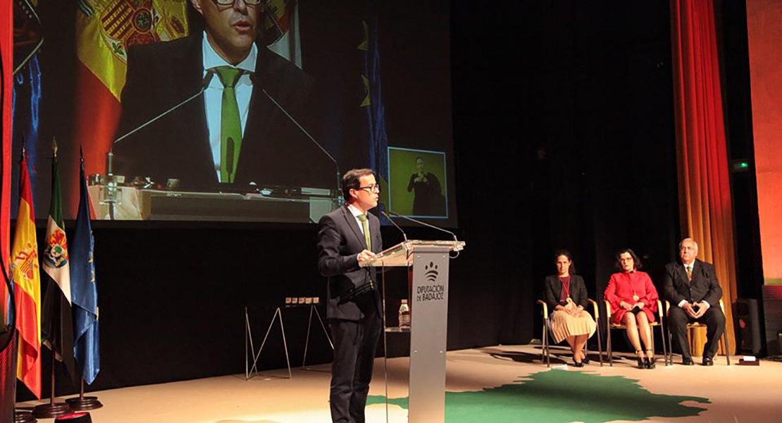Abierto el plazo de propuestas para optar a la Medalla de Oro de la Provincia de Badajoz