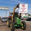 Una tractorada contra las cabras