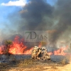 Dos incendios afectan a Valdebótoa y Gévora este domingo