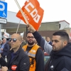 Concentración de los trabajadores de Tenorio frente al Universitario de Badajoz