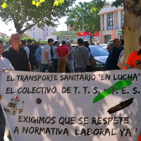 Los trabajadores de Ambulancias Tenorio inician el lunes los paros en Cáceres