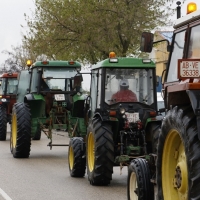 Desvíos de tráfico en Mérida con motivo de la tractorada ante la indefensión de los agricultores