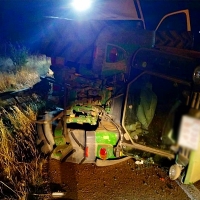 Accidente de tráfico en la carretera EX-300