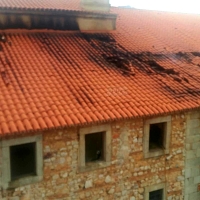 El después del incendio en la iglesia de Cabeza del Buey