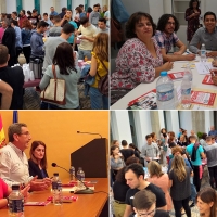 Gran afluencia en la Feria de Empleo celebrada en el CID Sierra Suroeste de Jerez de los Caballeros