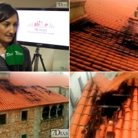 La alcaldesa de Cabeza del Buey agradece la solidaridad de los vecinos en el incendio de la iglesia