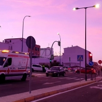 Herido un hombre de 36 años en un accidente de tráfico en Badajoz