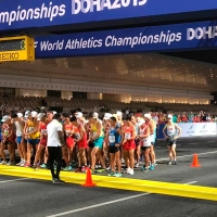 El calor y la humedad lastran la participación de Álvaro Martín en el Mundial de Doha