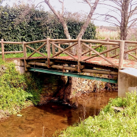 El puente internacional más corto del mundo es extremeño