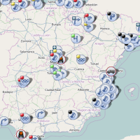 Varias alertas en la EX-381 por dificultades en la circulación