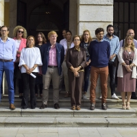 Minuto de silencio en el Ayuntamiento por Dana, la mujer desaparecida en junio