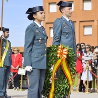 GALERÍA - La Guardia Civil celebra el día de su patrona en la escuela de tráfico de Mérida