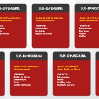 Las selecciones extremeñas de futsal ya conocen las sedes de los Campeonatos de España