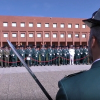 La Guardia Civil celebra el día de su patrona en la escuela de tráfico de Mérida