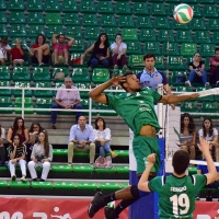 Lucas de Sousa, del Cáceres Voleibol, elegido en el septeto ideal de la jornada