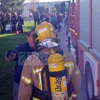 Un incendio en un Centro de Formación afecta a las plantas del internado de los estudiantes