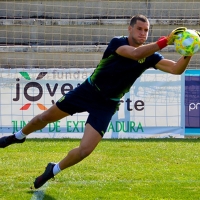 El portero del Mérida Krsto Ljubanovic, convocado con su selección