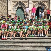 Gran ambiente en la Clásica de ciclismo Quintana - Guadalupe