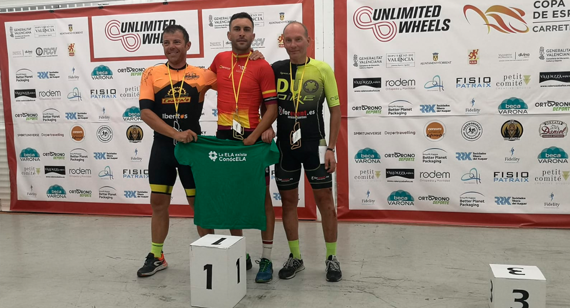 Rubén Tanco, más líder en la Copa de España de ciclismo adaptado