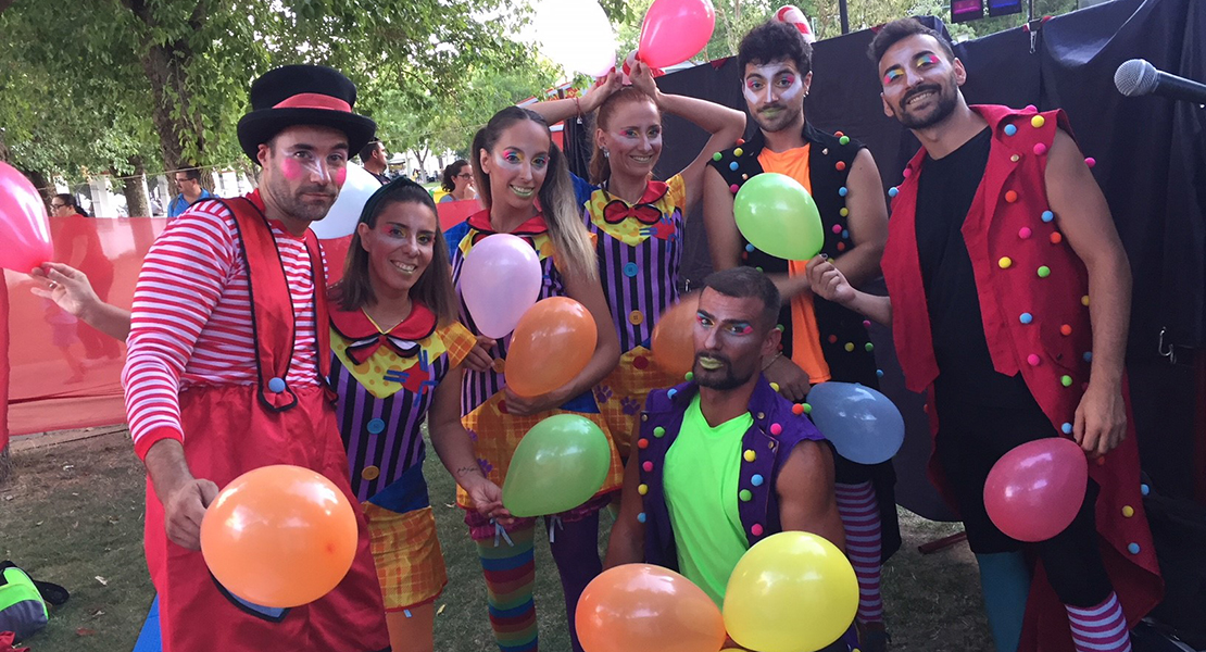 Gran actuación circense este domingo en Mérida