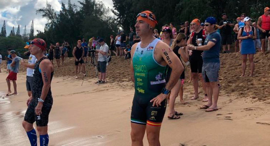 Toni Franco Salas se queda a un paso del podio en el Campeonato del Mundo Xterra