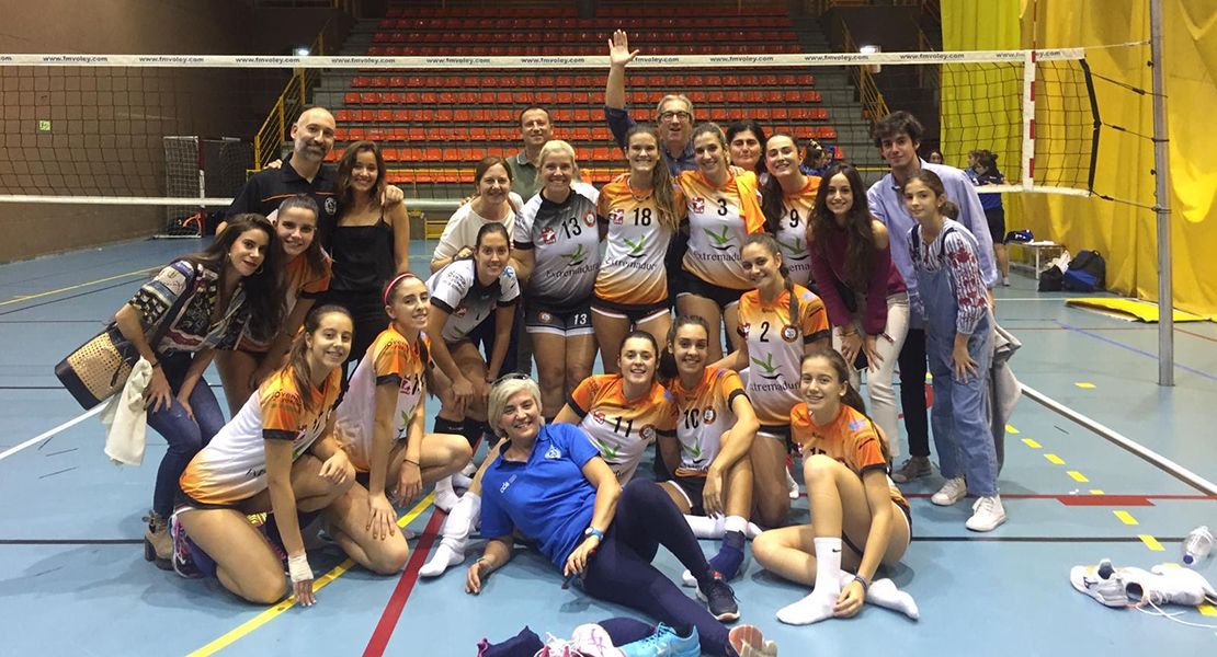 Gran victoria del Pacense Voleibol femenino frente Alcorcón