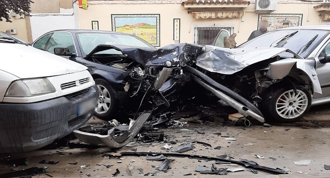 Grave colisión en Santa Marta de los Barros (BA)